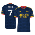 SAKA #7 Arsenal Away Soccer Jersey 2026/27
