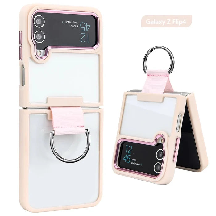 for Samsung Galaxy Z Flip 4 / OPP Bag / Pink