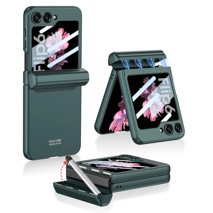 dark green / For Samsung Z Flip 3