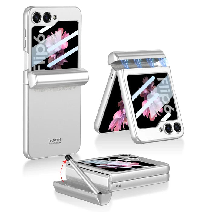 Silver / For Samsung Z Flip 3