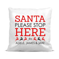 Santa Stop Classic Cushion Cover