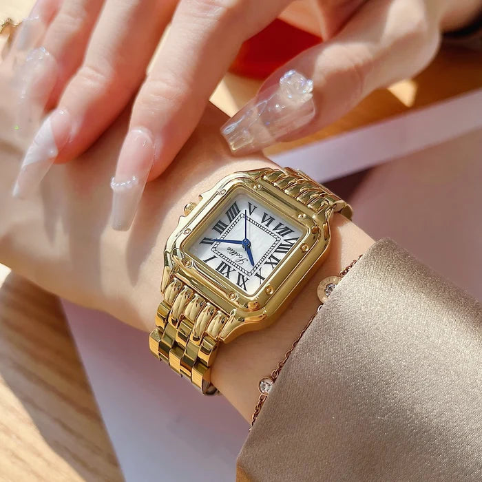 Scottie 9100 Luxury Women's Quartz Watch - Gold