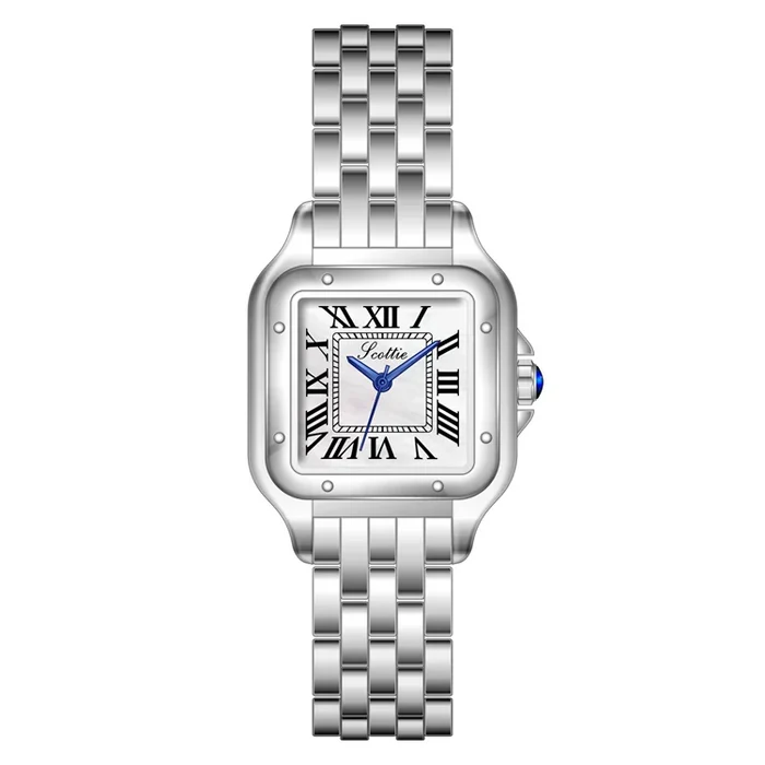 Scottie 9100 Luxury Women's Quartz Watch - Gold