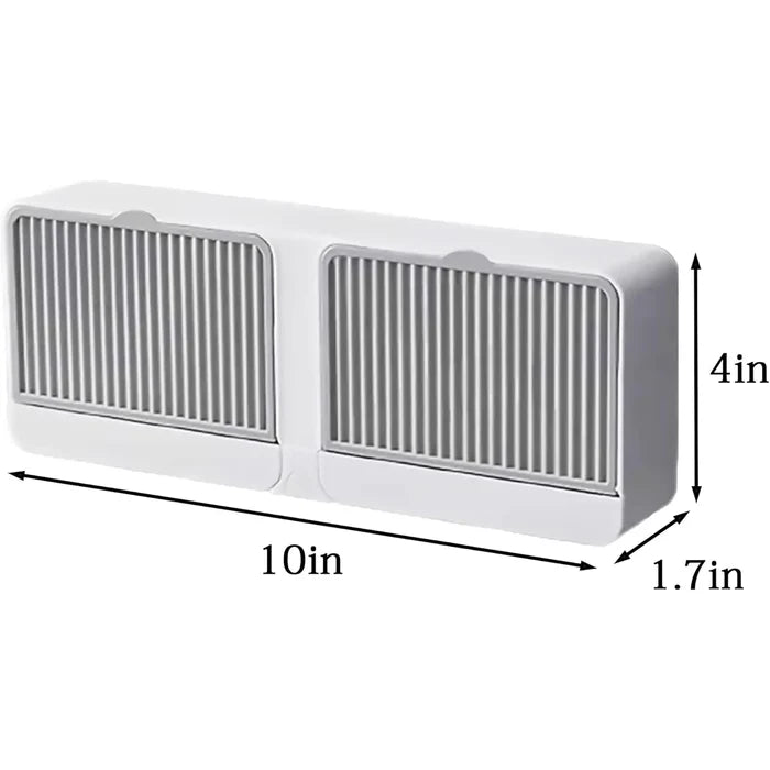 Self-Draining Wall Mounted Soap Holder