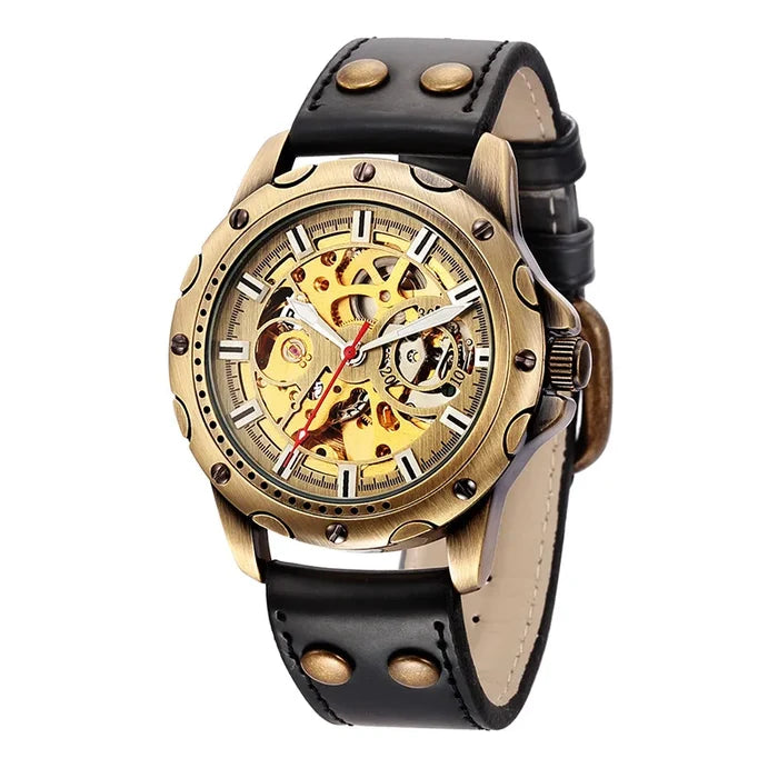 Shenhua Antique Copper Mechanical Men's Watch