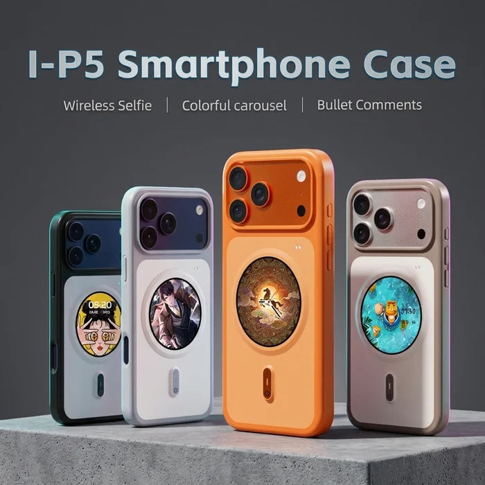 Shockproof Smart Cover with Remote Control and Magnetic Ring for