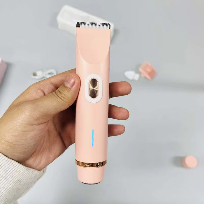 SilkGlide Mini Rechargeable Lady Shaver – Cordless Painless Hair Removal Razor