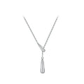 Silver Water Drop Luxury Necklace