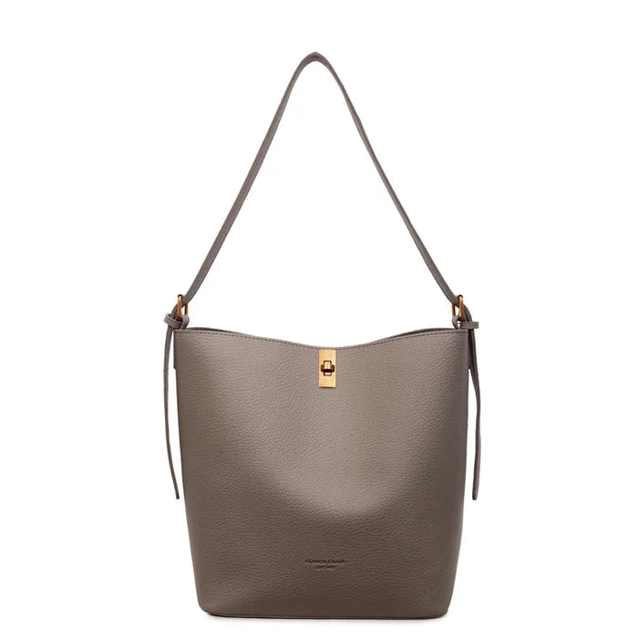 Simple Bucket Bag for Women Fashionable and Versatile Commuting
