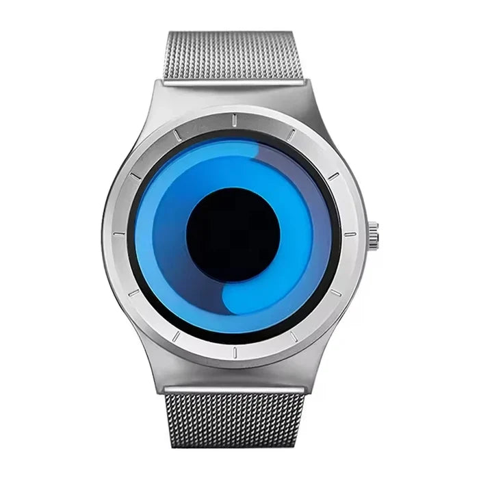 Sinobi S9659G Watch Business Dial Design Steel Mesh Band Sport