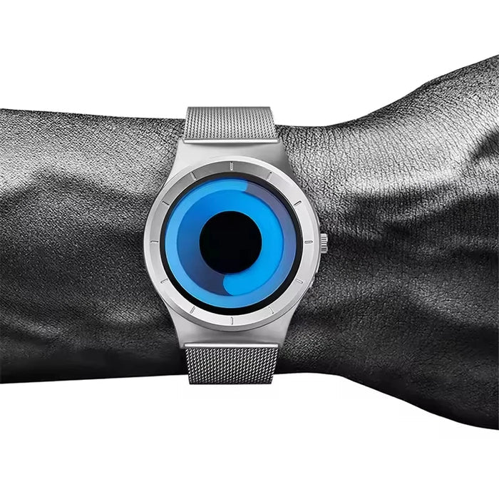 Sinobi S9659G Watch Business Dial Design Steel Mesh Band Sport