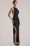 Sleeveless Maxi Dress  in Black
