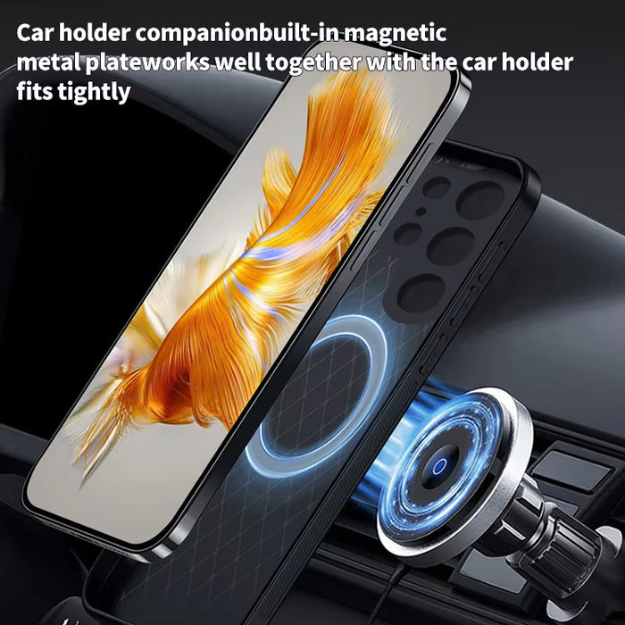 SlimGuard Mag Luxe Case – Ultra-Thin Anti-Drop Magnetic Cover for Samsung