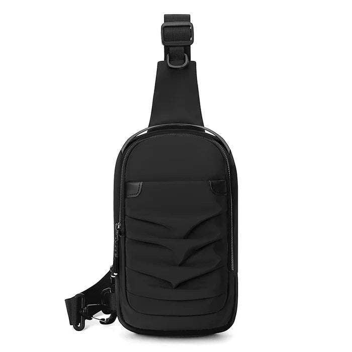 Small Batch  Men's Chest Bag Waterproof Nylon Cloth Shoulder Bag
