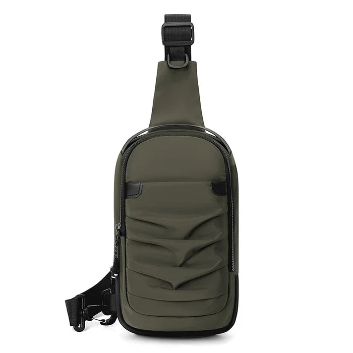 Small Batch  Men's Chest Bag Waterproof Nylon Cloth Shoulder Bag