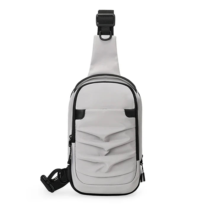 Small Batch  Men's Chest Bag Waterproof Nylon Cloth Shoulder Bag
