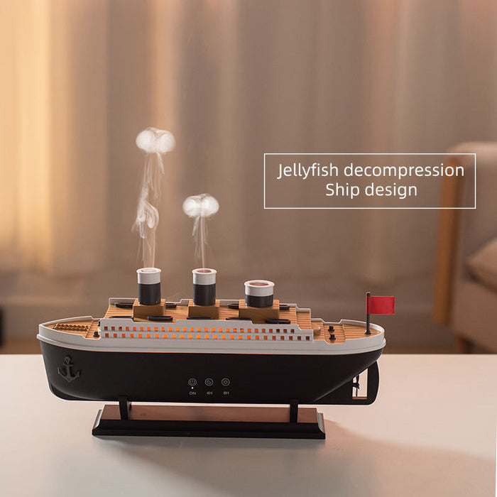 Smart Home Aroma Diffuser 250ml Jellyfish Mist Mini Humidifier for Office & Living Room