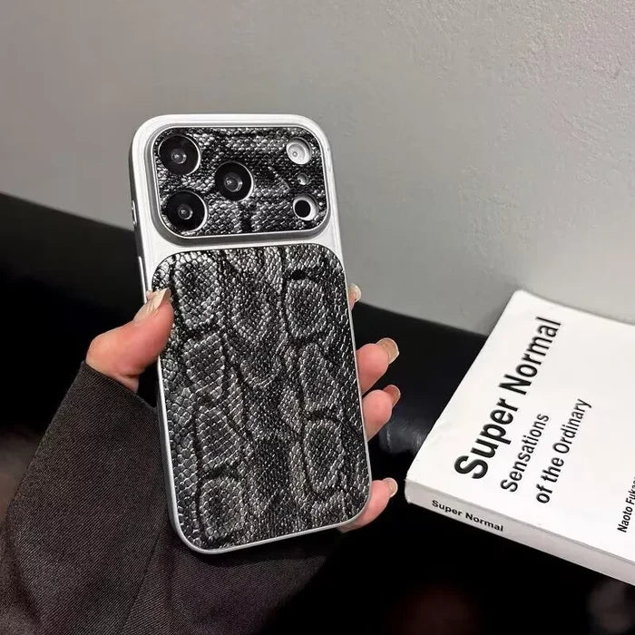 Snake Texture Print Shockproof Mobile Phone Cases