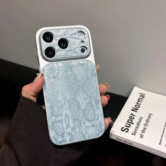 Snake Texture Print Shockproof Mobile Phone Cases