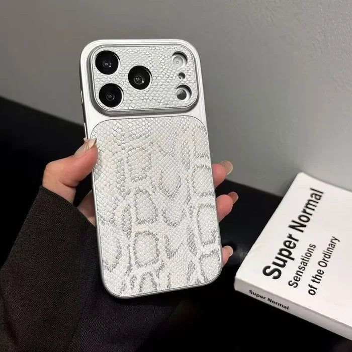 Snake Texture Print Shockproof Mobile Phone Cases