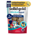Solid Gold Meatball Topper high protein dog food, beef recipe, vet recommended for gut health, 3 pack