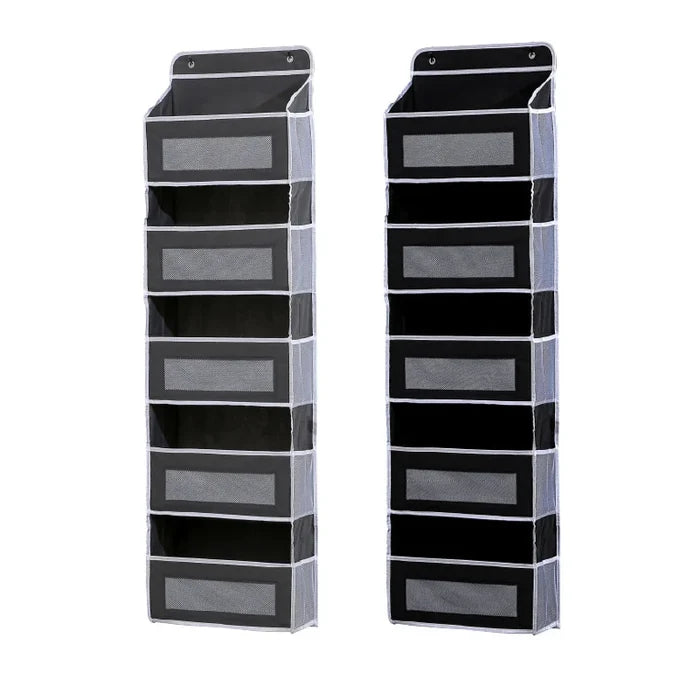 Spacious Baby Closet Organizer with Mesh Pockets