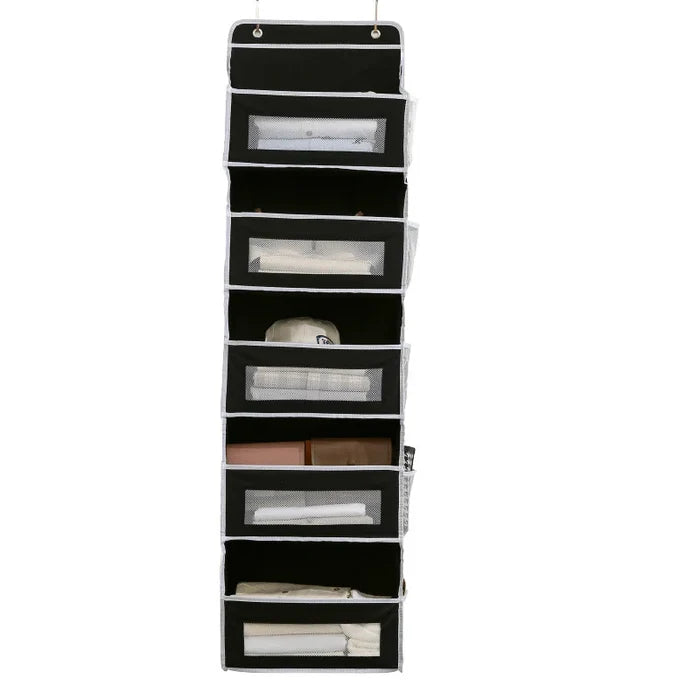 Spacious Baby Closet Organizer with Mesh Pockets