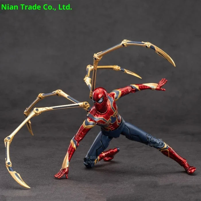 Spider-Man Black Gold Venom Action Figure for Toddlers