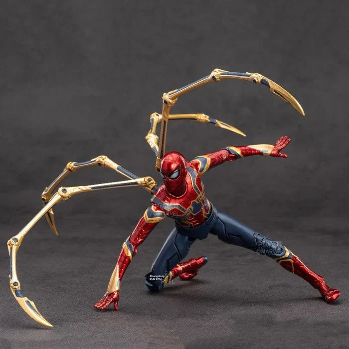 Spider-Man Black Gold Venom Action Figure for Toddlers