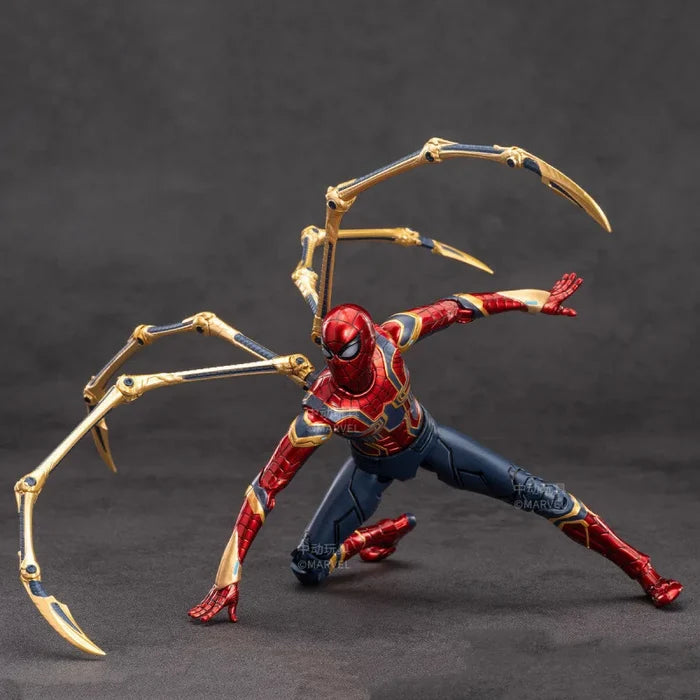 Spider-Man Black Gold Venom Action Figure for Toddlers