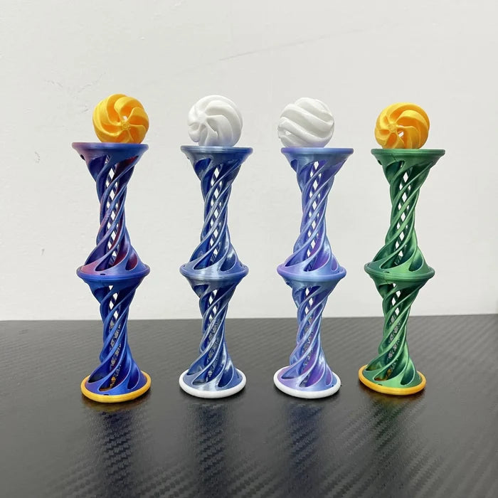 Spiral Spring Ball Catapult Toy for Anxiety Relief