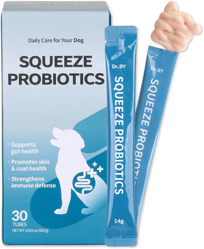 Squeeze Probiotics for Small & Senior Dogs Gut Health Support