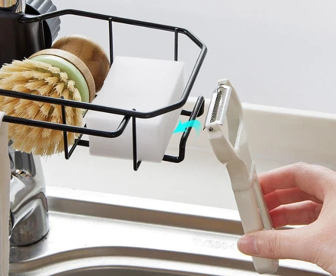 Stainless Steel Faucet Storage Rack
