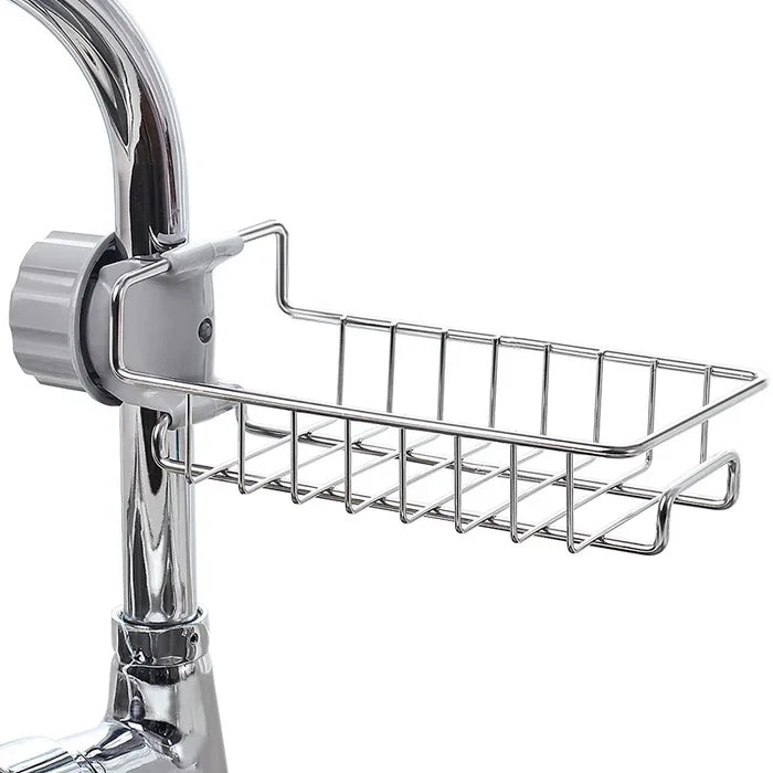 Stainless Steel Faucet Storage Rack