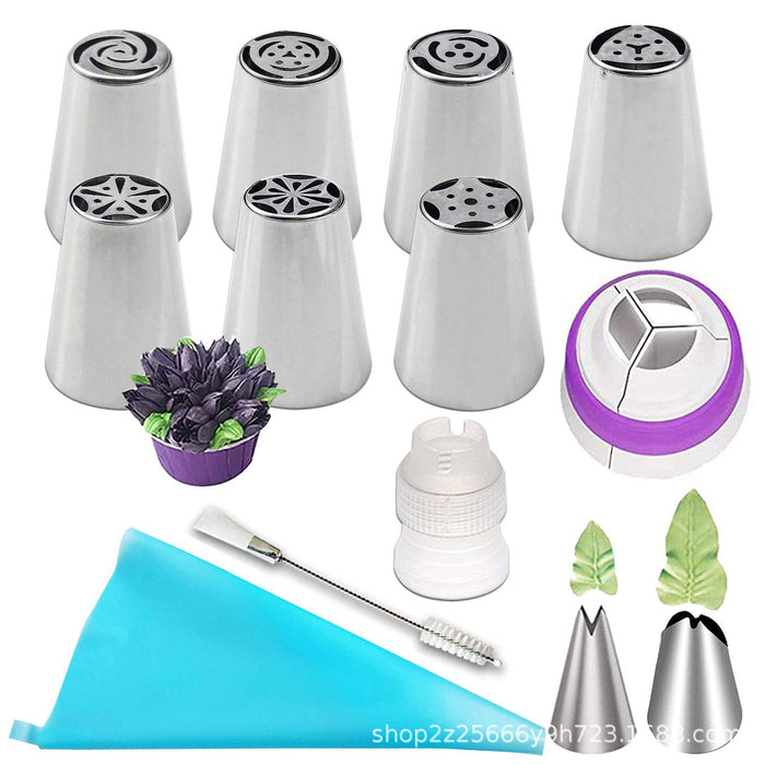 Stainless Steel Pastry Nozzle Set