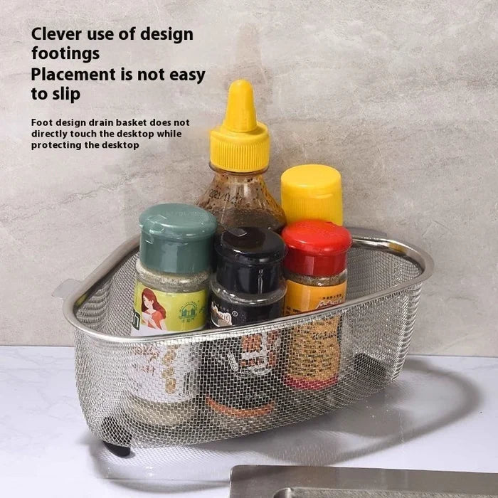 Stainless Steel Sink Drain Basket