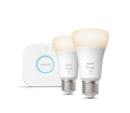 Starter Kit Philips Hue 2 x E27 - Branco