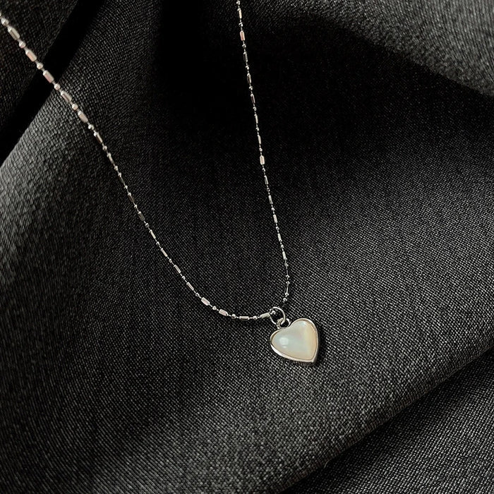 Sterling Silver Love Necklace - Summer Luxury