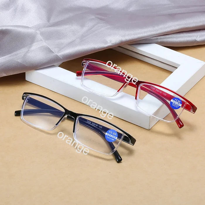 Stylish Orange Reading Glasses for Men & Women