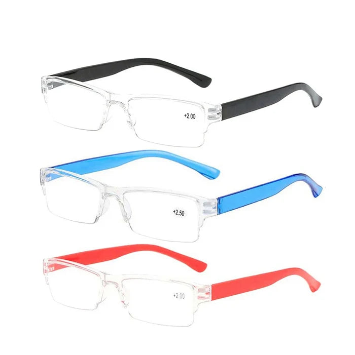 Stylish Orange Retro Reading Glasses