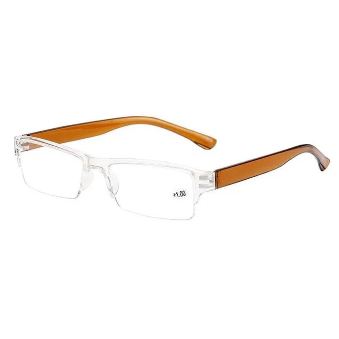 Stylish Orange Retro Reading Glasses