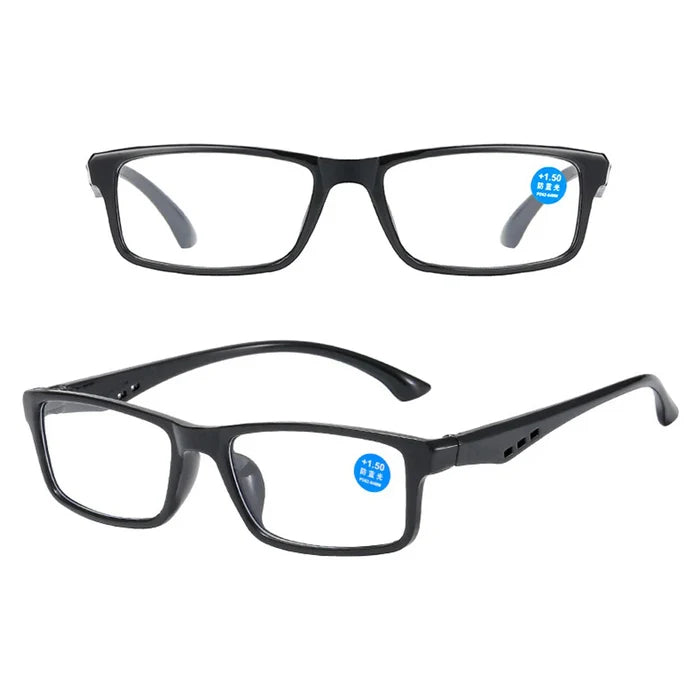 Stylish Orange Retro Reading Glasses