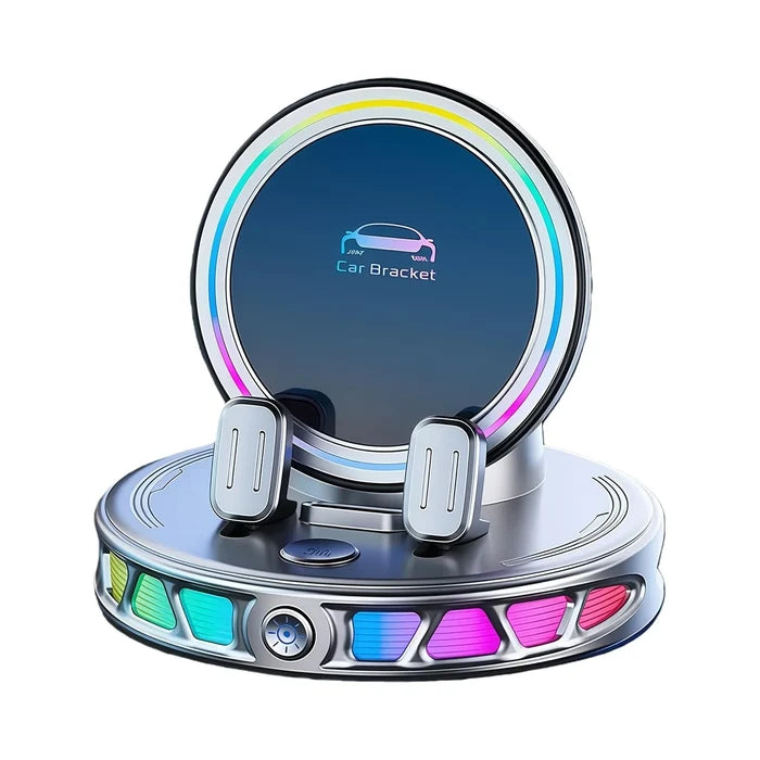 Suction Cup Car Phone Mount (360° Rotation) with LED Light |