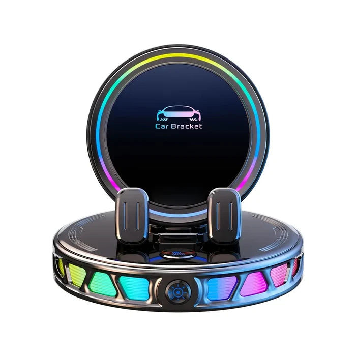 Suction Cup Car Phone Mount (360° Rotation) with LED Light |