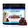 Texas Pet Company Natural Flea & Tick Chews for Dogs | All Breeds & Ages, Made in USA