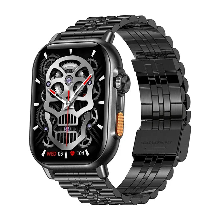 TK23 Pro Smart Watch BT Calling Steel Strap