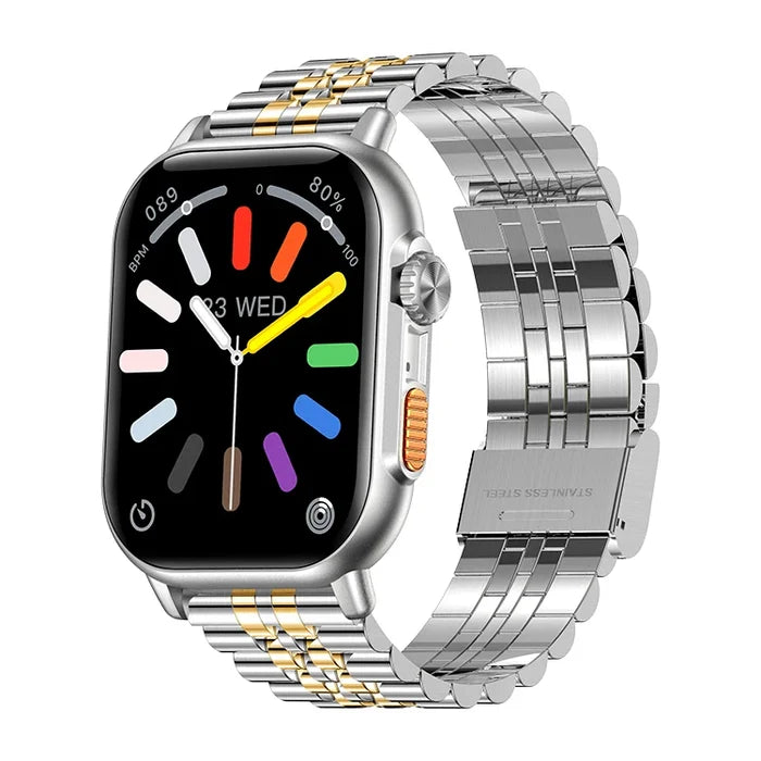 TK23 Pro Smart Watch BT Calling Steel Strap