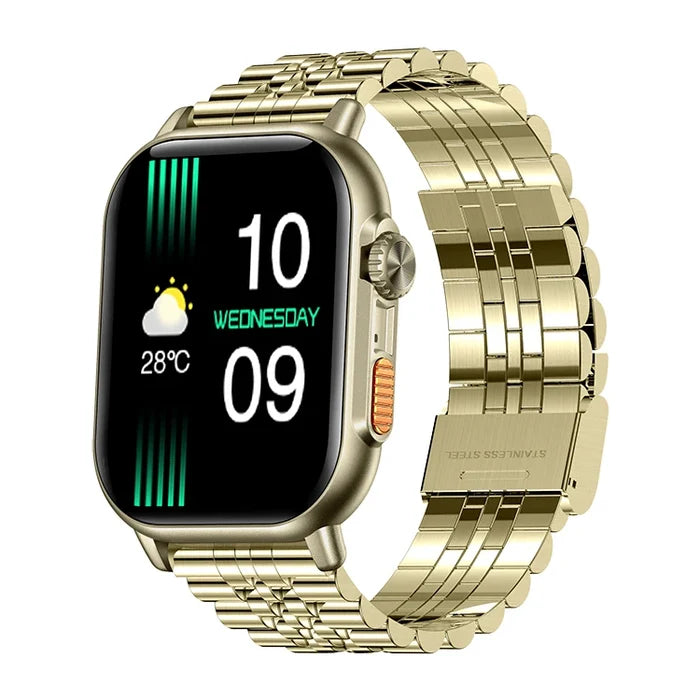 TK23 Pro Smart Watch BT Calling Steel Strap