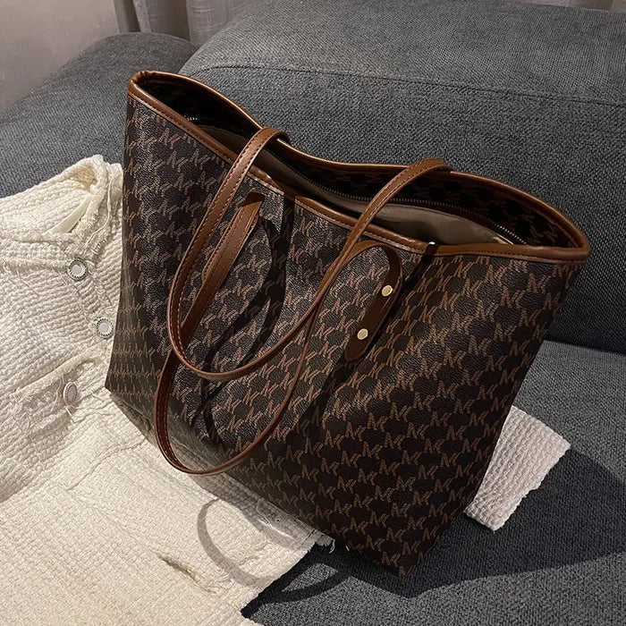 Top Fashion Women Brand Printed Luxury Bag Handbag PU Shoulder Bag
