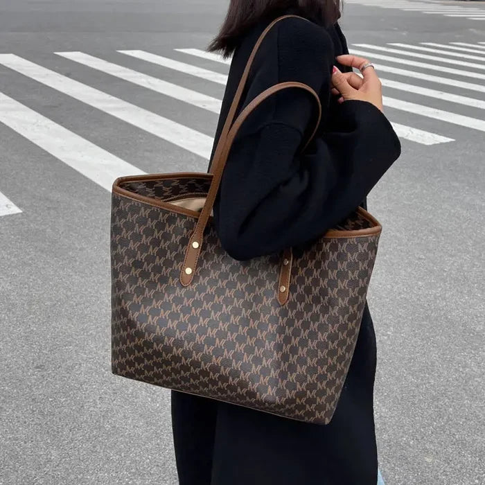 Top Fashion Women Brand Printed Luxury Bag Handbag PU Shoulder Bag